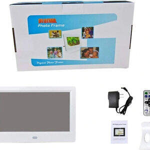White Digital Photo Frame